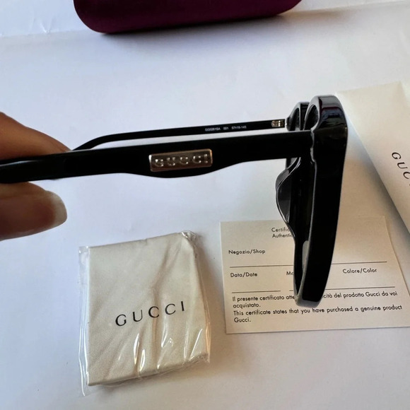 Authentic Gucci 57mm round sunglasses - Picture 5 of 11